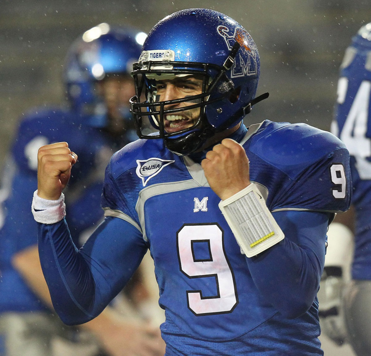 Jacob Karam Playing Football